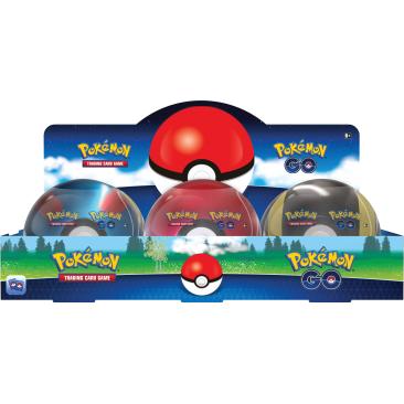 Zestaw Pokémon TCG: Pokémon Go Poke Ball Tin x6