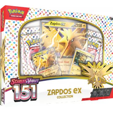 Pokémon TCG: Scarlet and Violet 151 - Zapdos Ex box